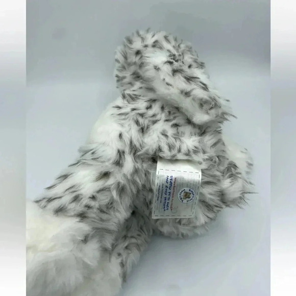 Build a Bear Plush White Snowy Owl Hedwig Head Rotates Stuffed Animal Spotted - Picture 3 of 5